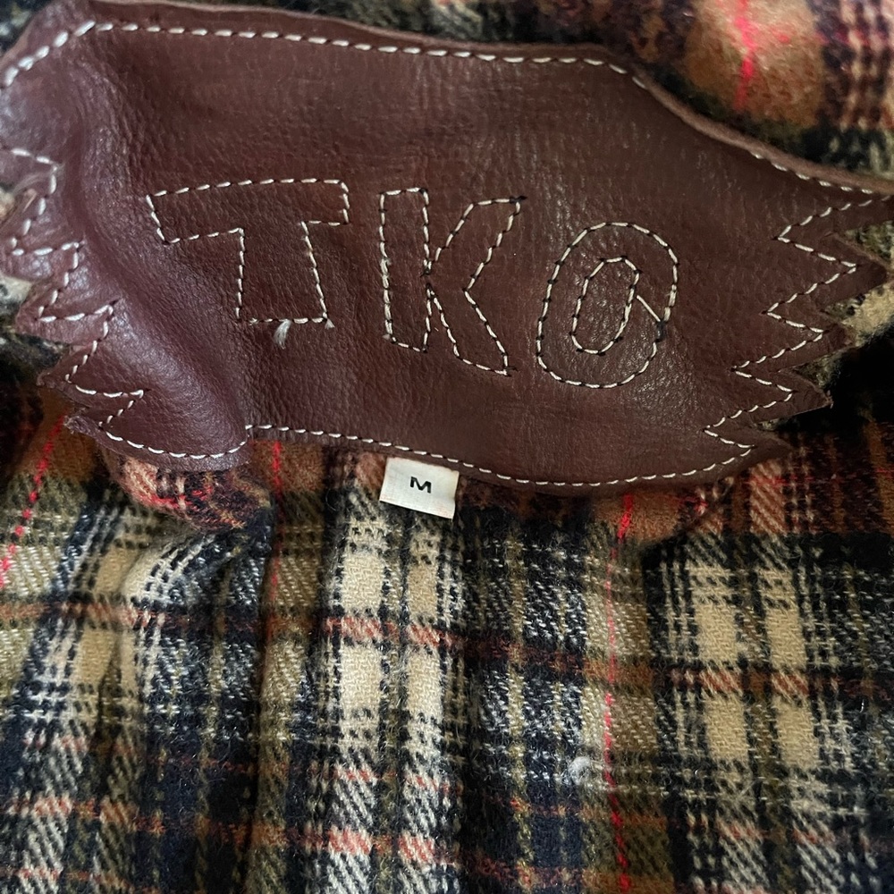 Brown leather jacket - Picture 3 of 7
